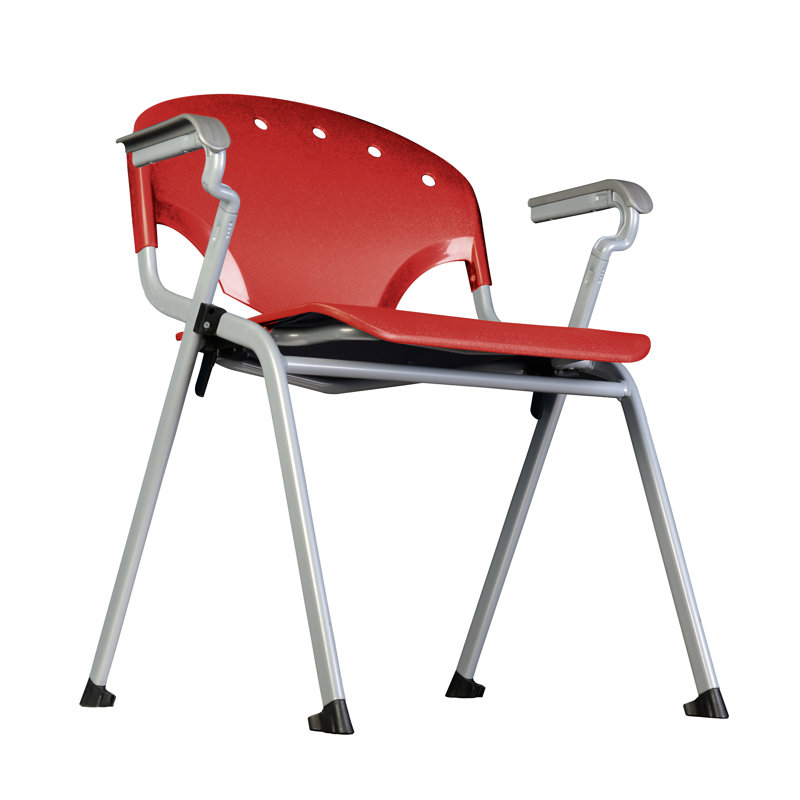Chaise empilable Regency Rico, Rouge, Oui