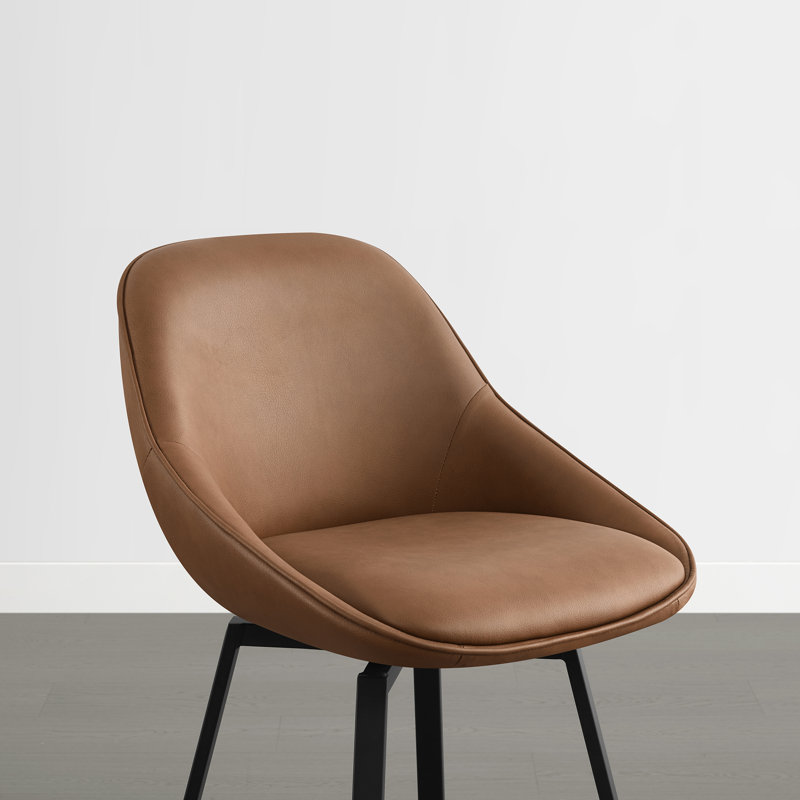 Swivel Counter Stool, Brown