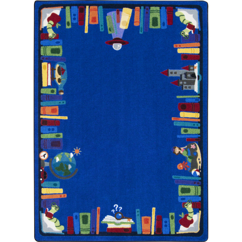 Discovery Books Multi by Joy Carpets Area Rug, Rectangle 7'8" x 10'9"