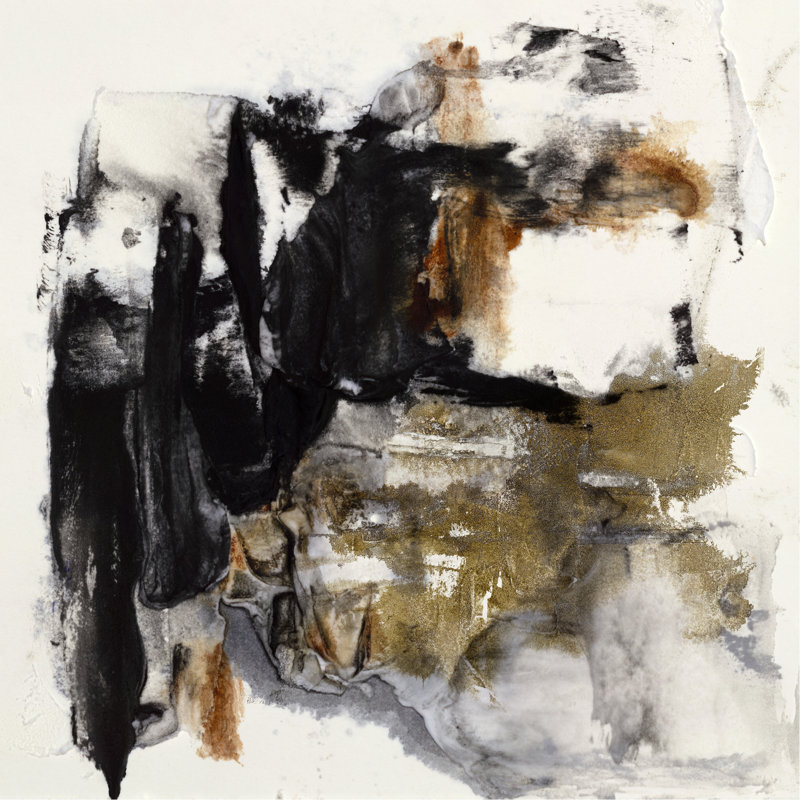 Midnight Lights I by Scherrer Finch - Wrapped Canvas Painting, 30cm H x 30cm W x 3.8cm D