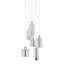 Luminaire suspendu cylindrique 6 lumières Song