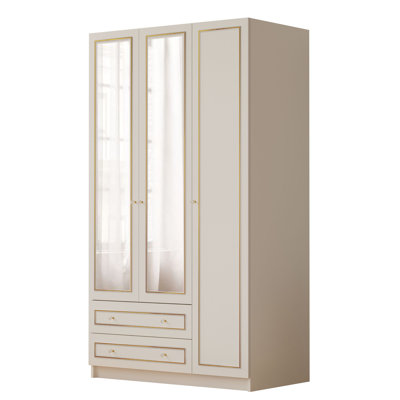 Vancleave 3 Door Wardrobe