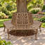 Tea Rose Outdoor Bench