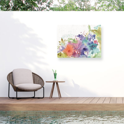 Toile d'extérieur «Garden Rainbows» Sheila Golden