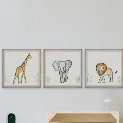 Rotherham 3 Piece Wrapped Canvas Print