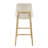 Amar Bar Stool In Fabric And Natural Ash Base - Set Of 1-347543992