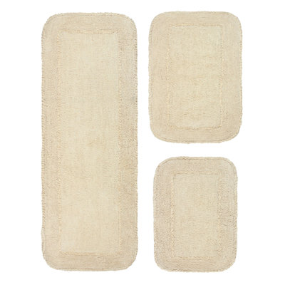 Aceyon 3 Piece Bath Rug Set