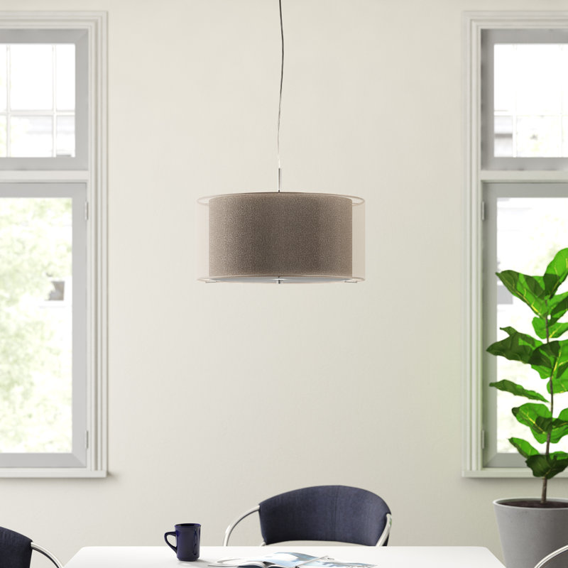 Lustre tambour 2 lumières Iarpulf