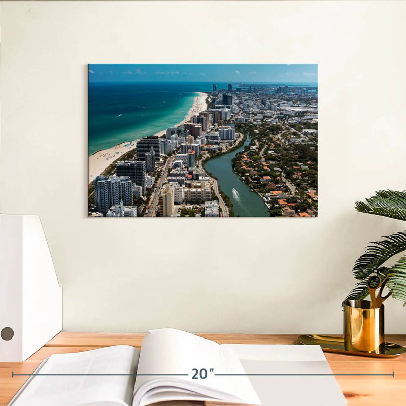 Rorry Miami South Beach View, 8" H x 12" W