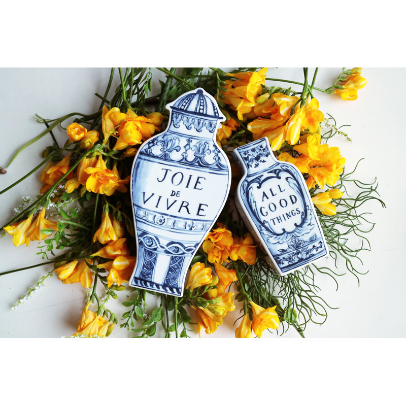 Well Versed Ceramic Table Vase