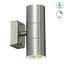 Arney Silver 2 - Bulb 16.5cm H Outdoor Armed Sconce