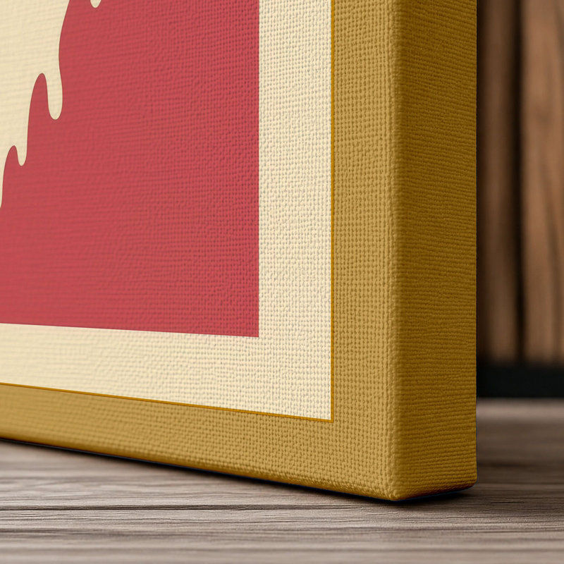 Print, 24x16 - 61.0 x 40.6 cm, Ochre Border