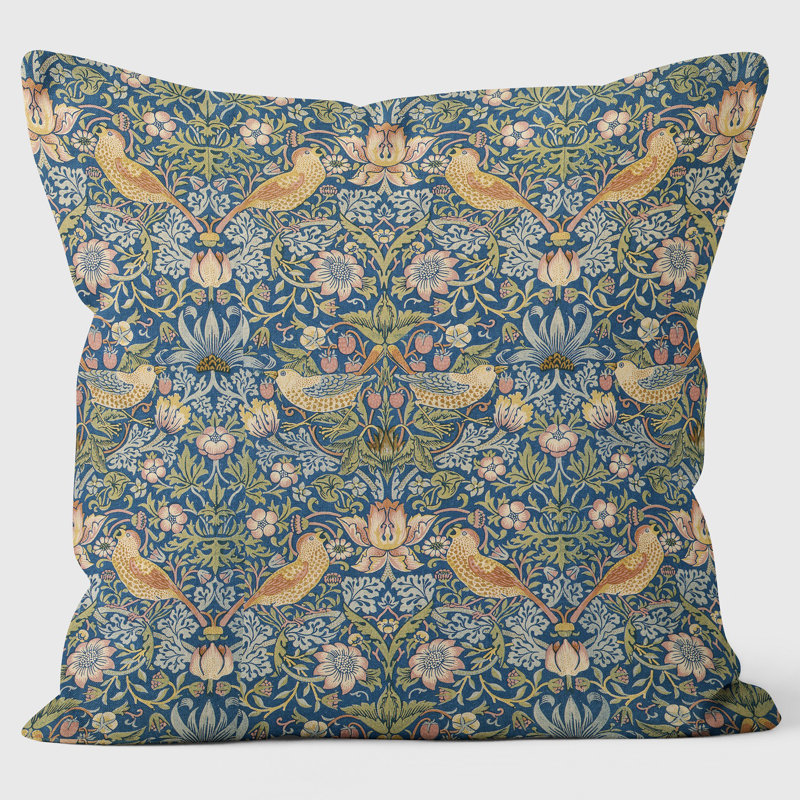 Strawberry Thief - William Morris Cushion