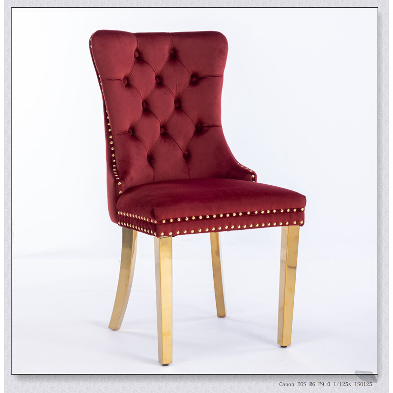 Collection moderne, haut de gamme en bois massif capitonné avec fauteuil contemporain en velours, parfait pour les sièges élégants et confortables