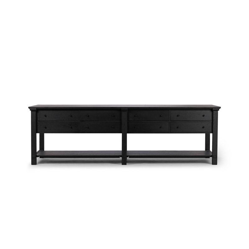 Gardendale Kitchen Island, Black