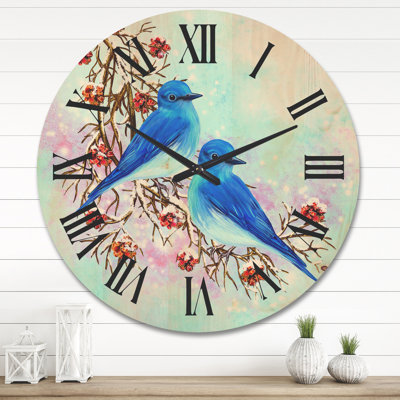 Solid Wood Wall Clock