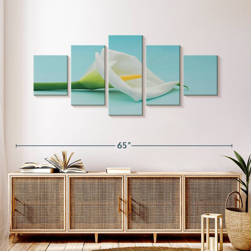 Calla Lily Bloom, 24" H x 55" W