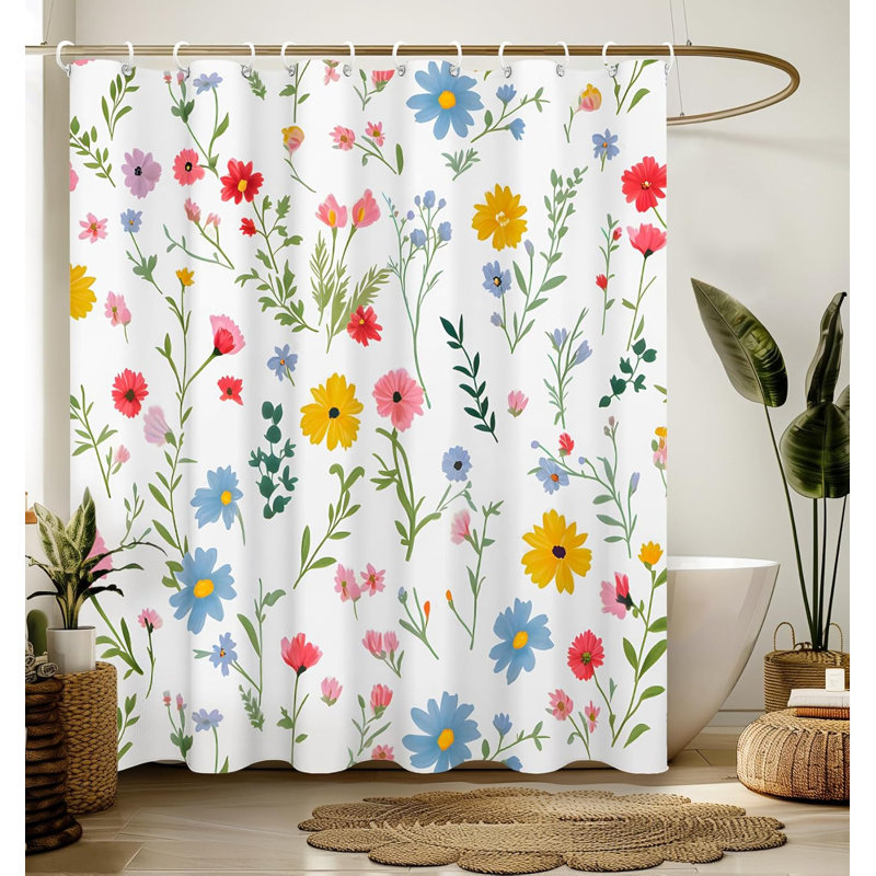 Rideau de douche Boho