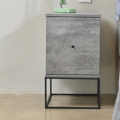 Holzheimer 35.2cm W Manufactured Wood Bedside Table
