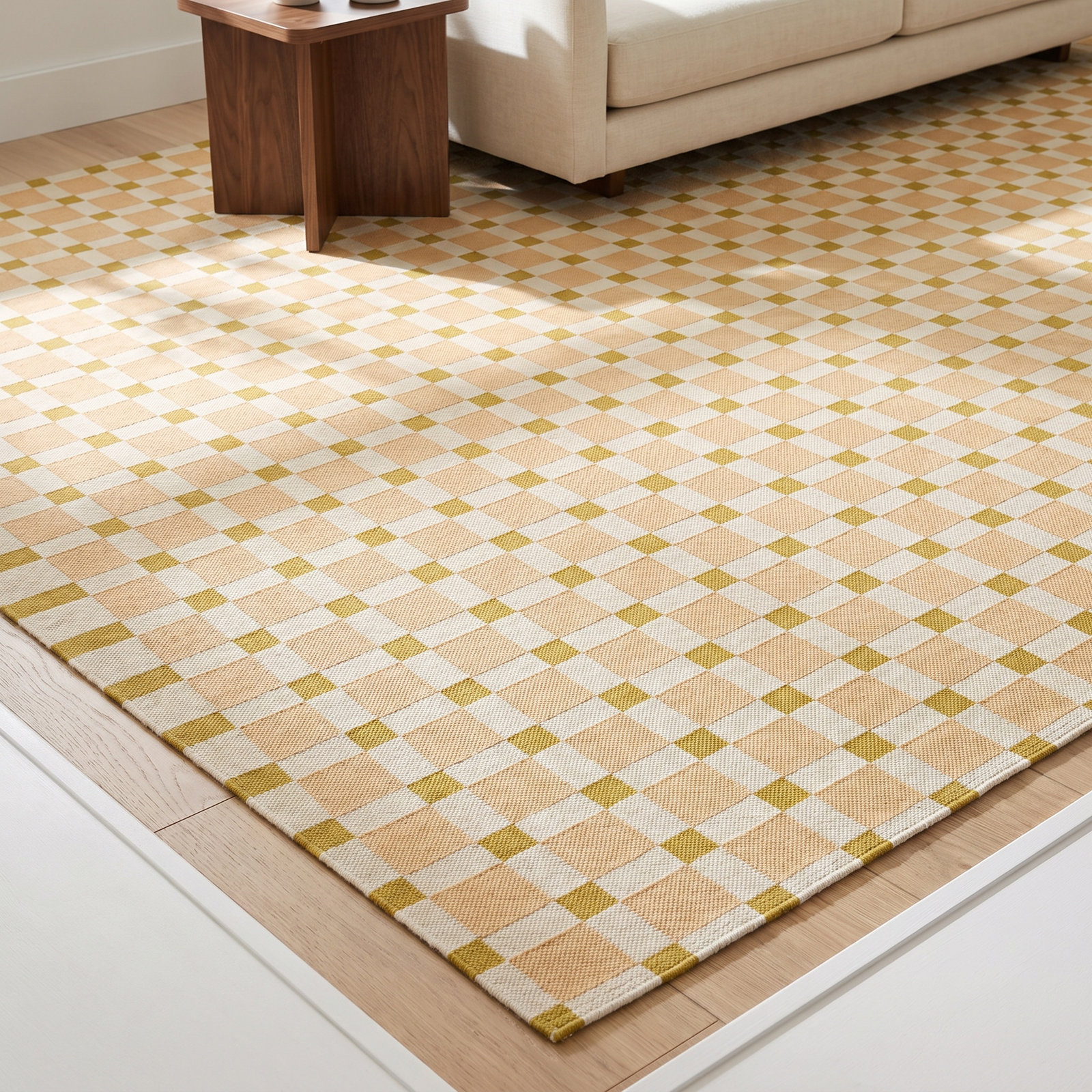 Icon Pink Geometric Outdoor Rug, Rectangle 7'10" x 10'