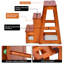 3 - Step Wood Step Stool-1249807307