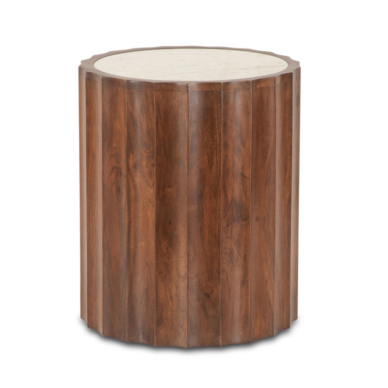 Lisbon Marble End Table