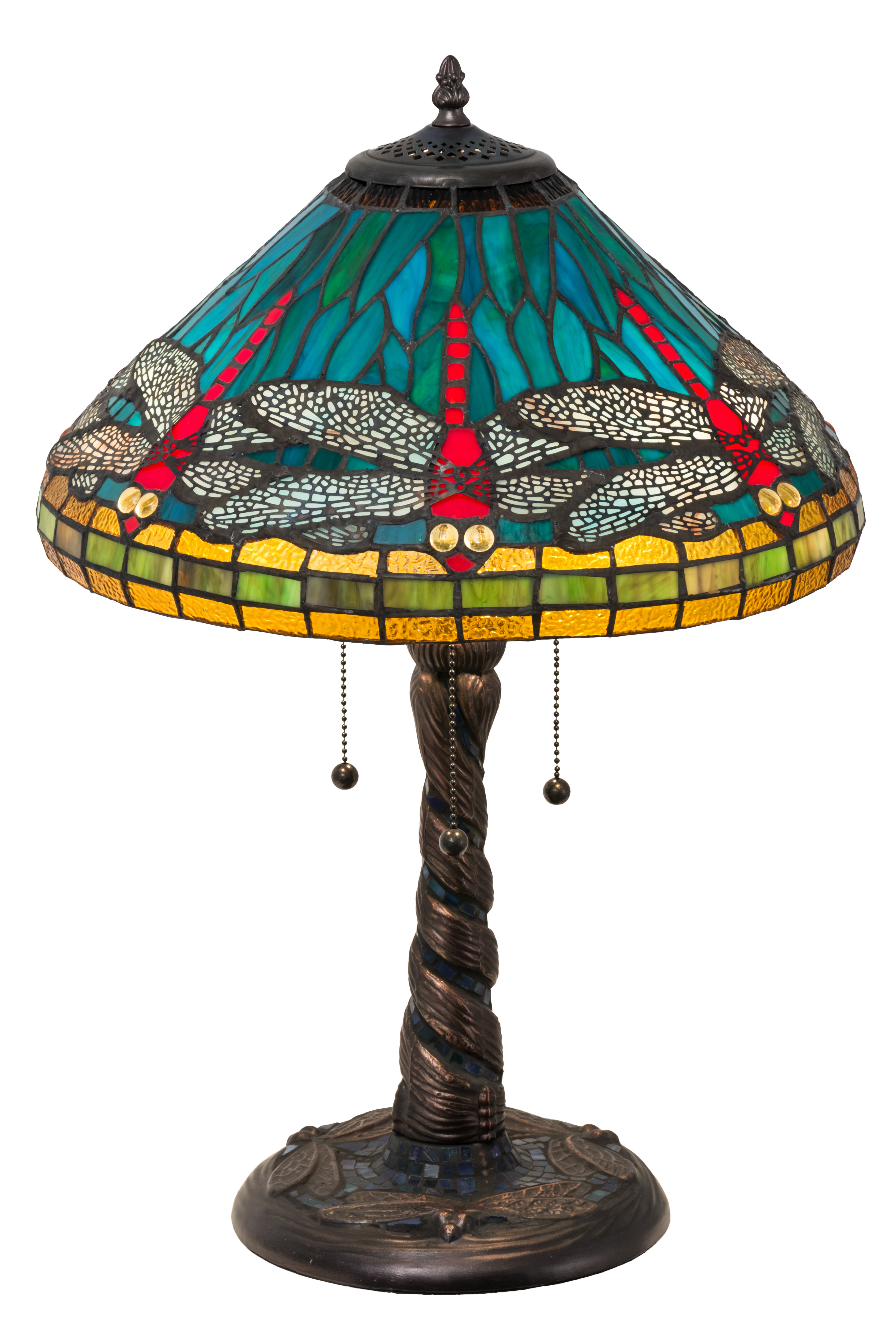 Meyda Lighting Tiffany Metallic Table Lamp | Wayfair