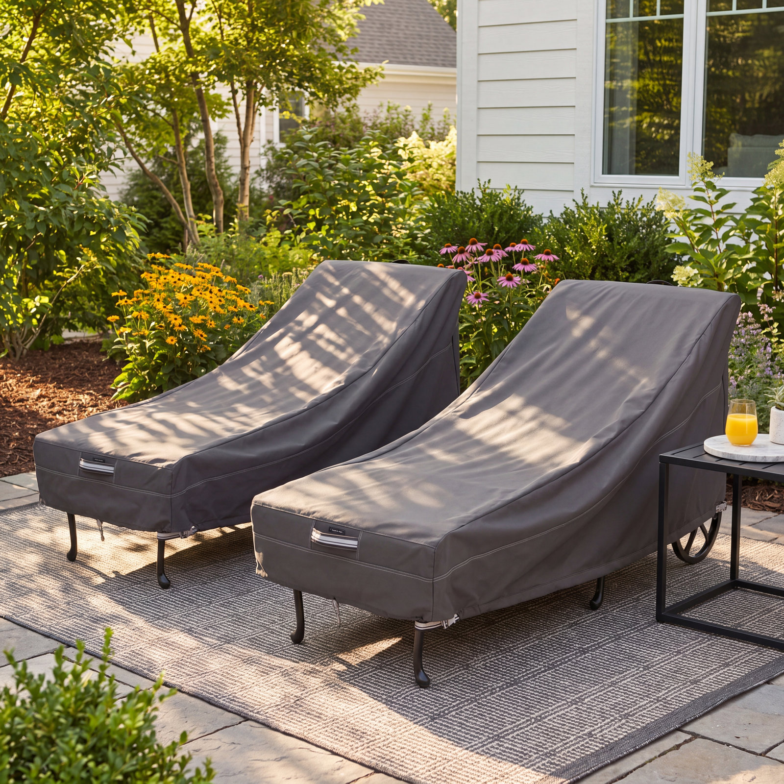 Jaylon 86" Outdoor Chaise Lounge Cover
