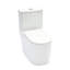 Toilette brute de 12 pouces, céramique blanche, chasse double 1,1 / 1,6, jet siphon, carte 800G, siège à fermeture en douceur, toilette en céramique silencieuse et puissante pour la salle de bain, jet avec fonctionnement