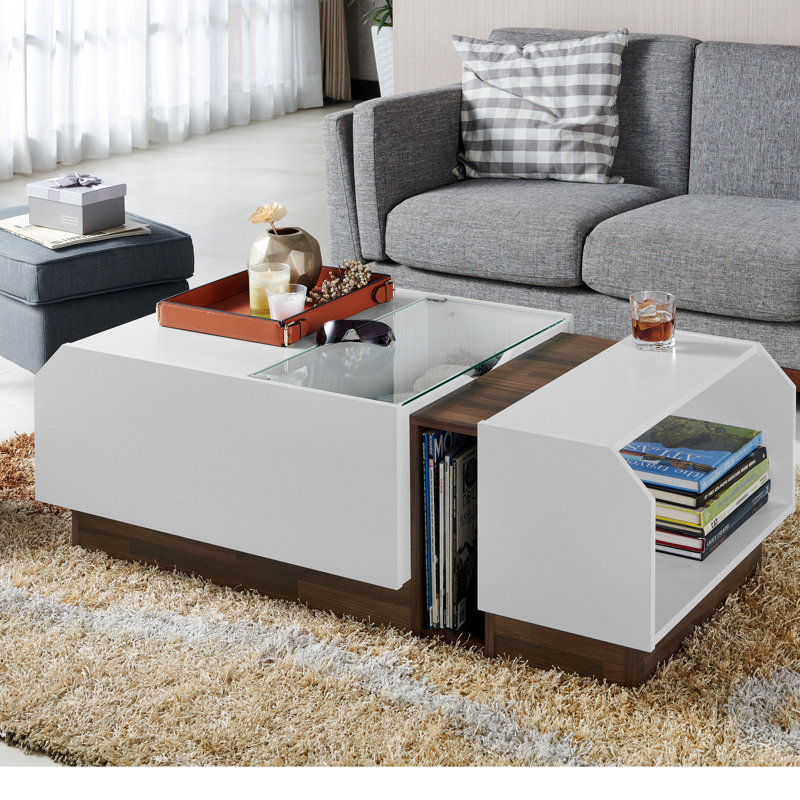 Dichiera Block Coffee Table with Storage
