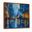 Bleu, bleu, liberté, banque, Banks - Banks, art mural, salon-408946991-408946980