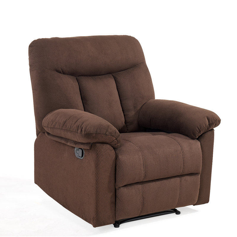 Fauteuil inclinable manuel Robert, Brun