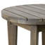 Table d'appoint 16 po en bois au fini rustique, style extérieur Endurance, Vibe-1699052287