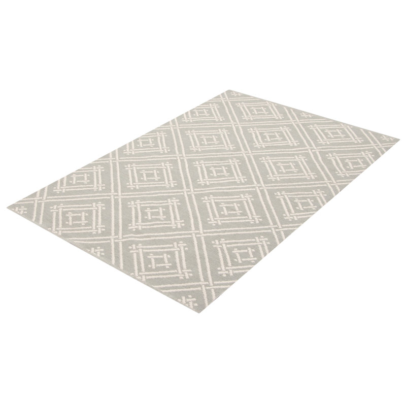 Jennabel Wool Geometric Indoor Rug