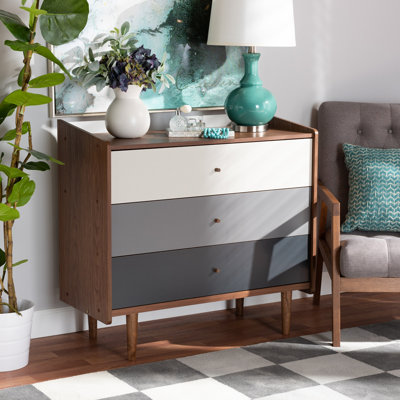 Commode 3 tiroirs Hinerman