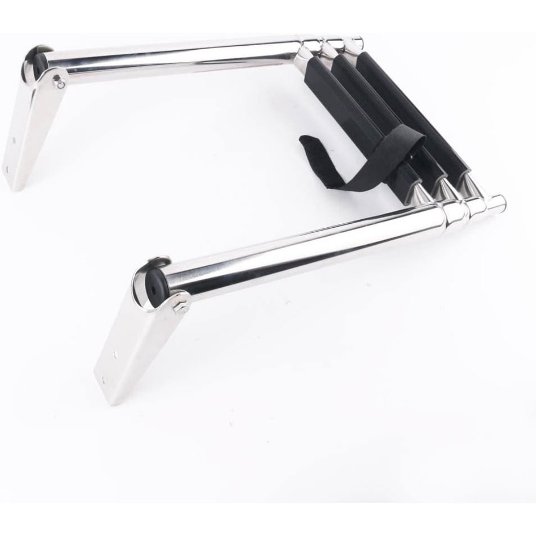 500LB Capacity Stainless Steel Swim Platform Boat Ladder