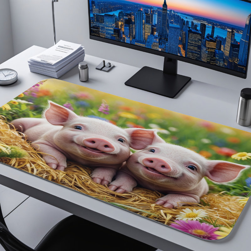 Polyester Desk Pad, 23.6x13.8