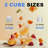 Countertop Ice Maker With Handle,Self-Cleaning Ice Machine,9 Ice Cubes Ready In 6 Mins For Home/Kitchen/Bar/Party/Camping-124086810