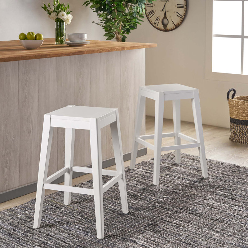 Dorian Counter Stool, White