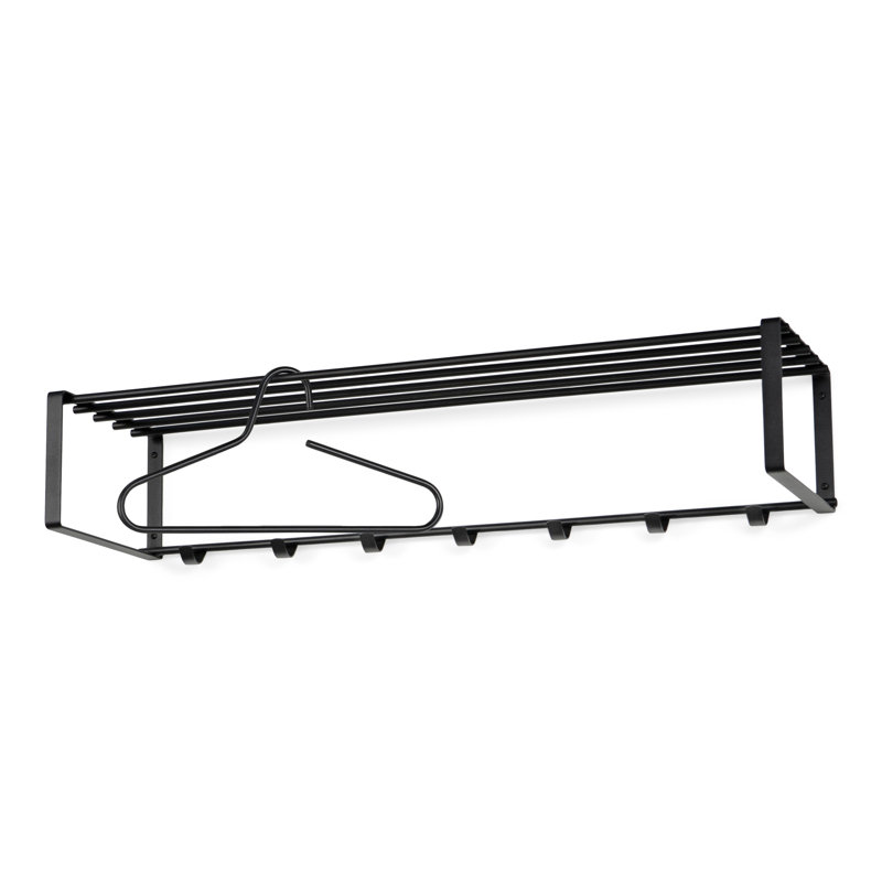 Rex Steel Wall 7 - Hook Wall Mounted Coat Rack