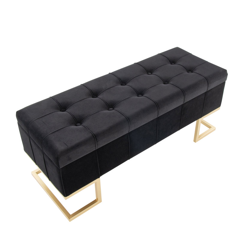 Banc rabattable Freea, Noir