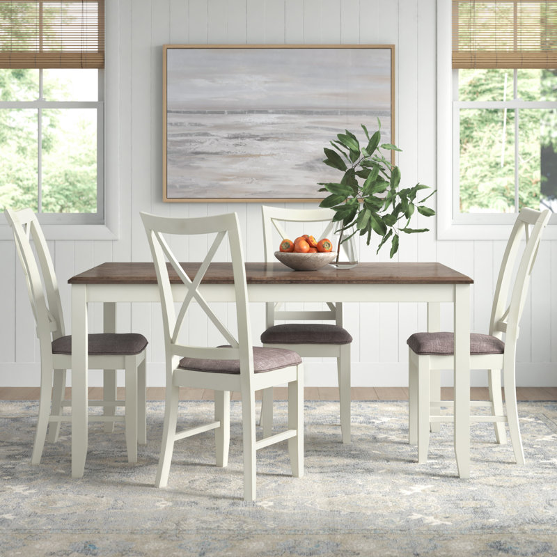 Ensemble repas pour 4 personnes Eltingville, Taupe