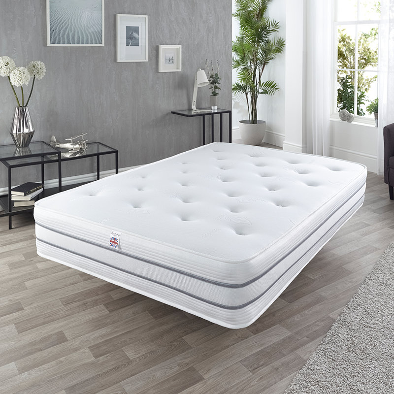 White Noise Open Coil Mattress, Single (3')