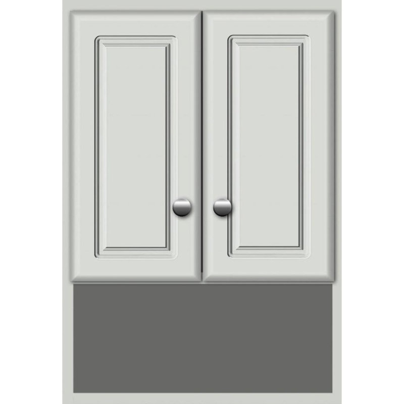 Armoire de salle de bain murale Simplicity, Blanc