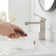 Single-Hole Single-handle Bathroom Faucet with Drain Assembly