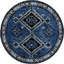 Tapis bleu / noir Southwestern-1565922980