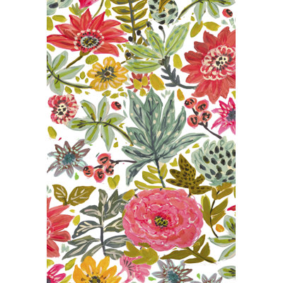 Bloom Floral I by Karen Fields - Painting