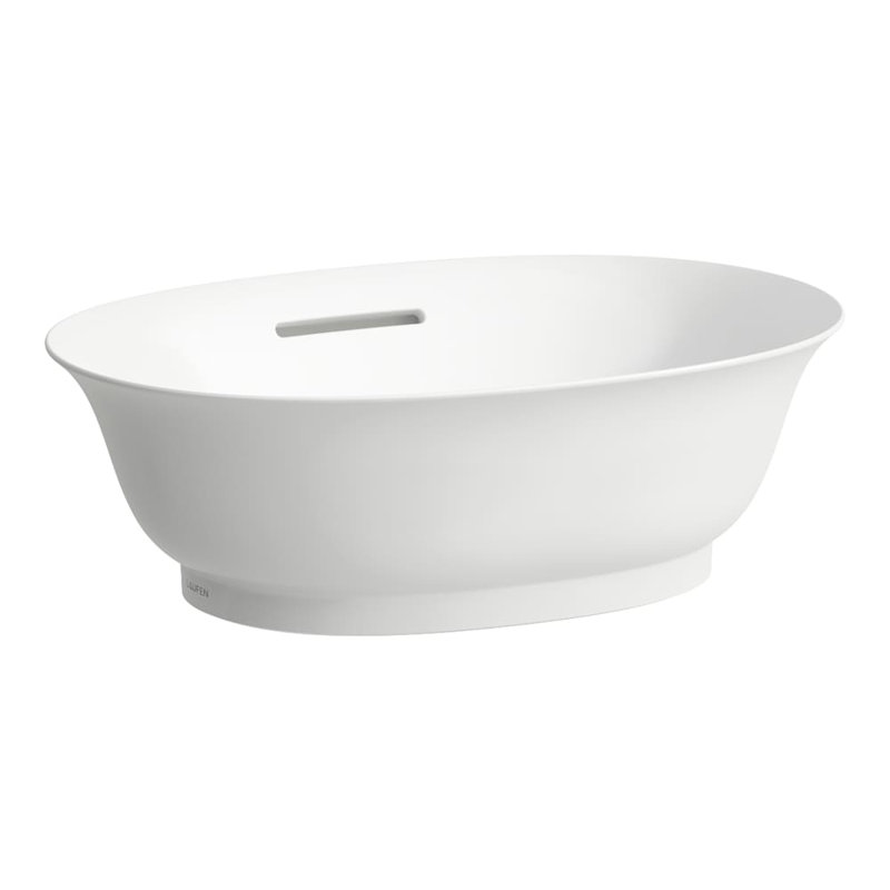 The New Classic 17.69'' L Bathroom Sink, Matte White