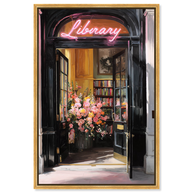 Décoration murale encadrée «Light Up» par Art Remedy, cadre doré, 30 x 45, Gold Frame, 46"H x 31"W