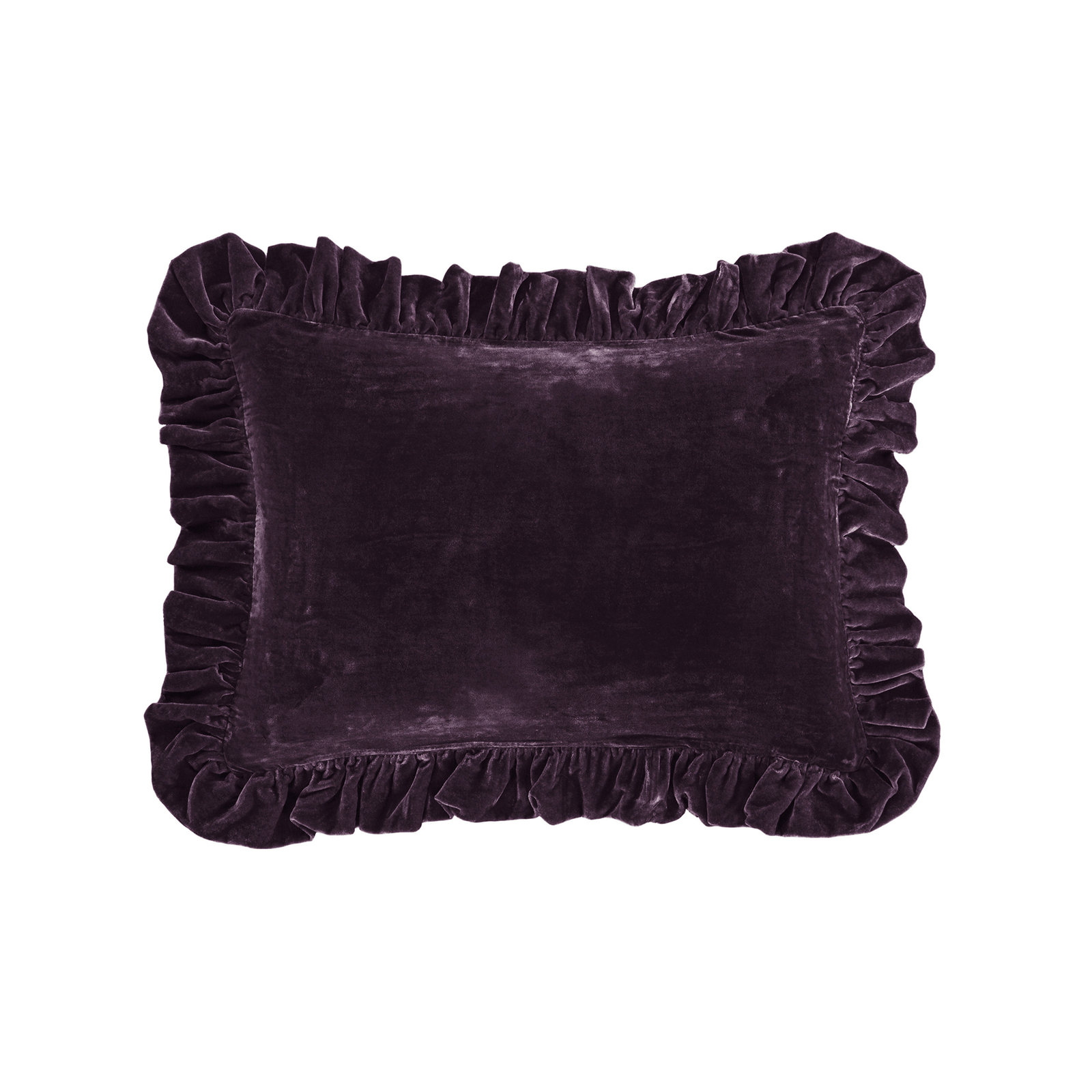 Stella 21" x 21" Throw Pillow, Dark Violet